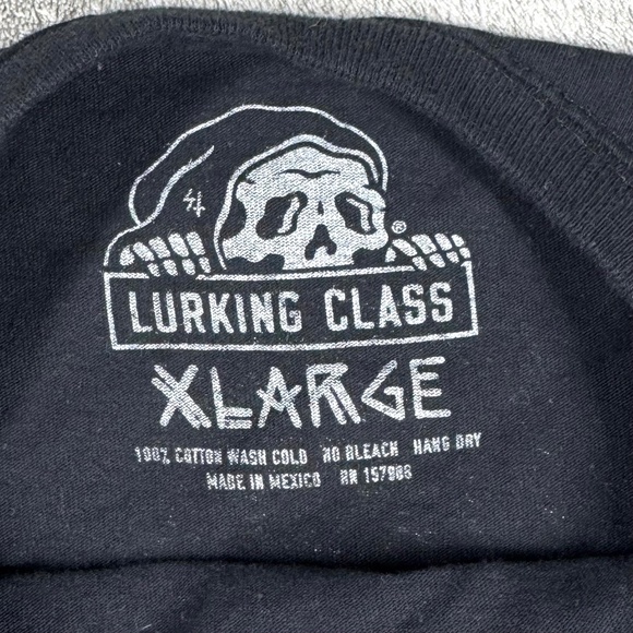 Lurking Class Sketchy Tank Nightlife Reaper Graphic Tee Black XL - Picture 4 of 7
